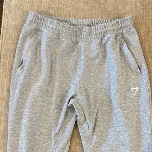 Gymshark Light Gray Kids Sweatpants